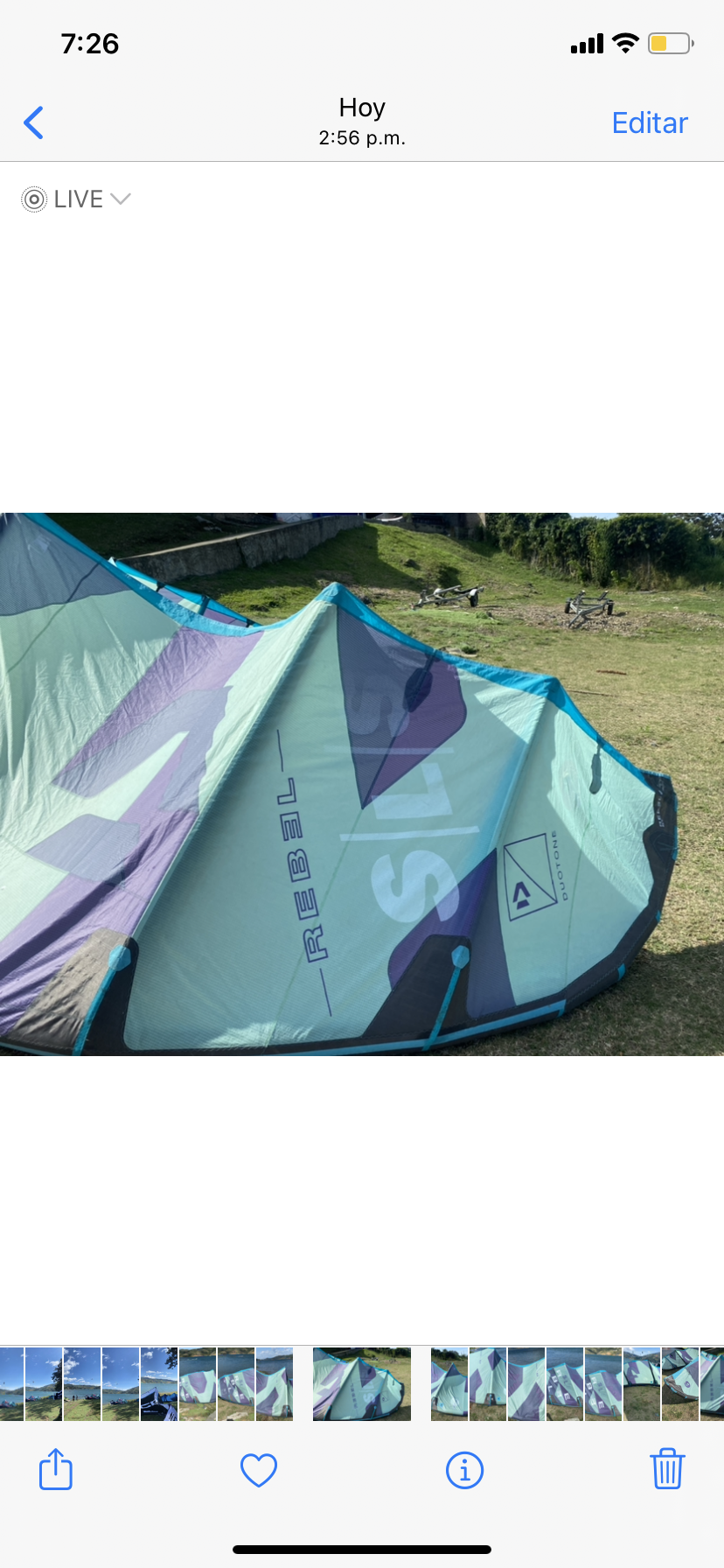 Duotone Rebel SLS 9 metros 2023(solo Kite) Promocion Black Friday!!!