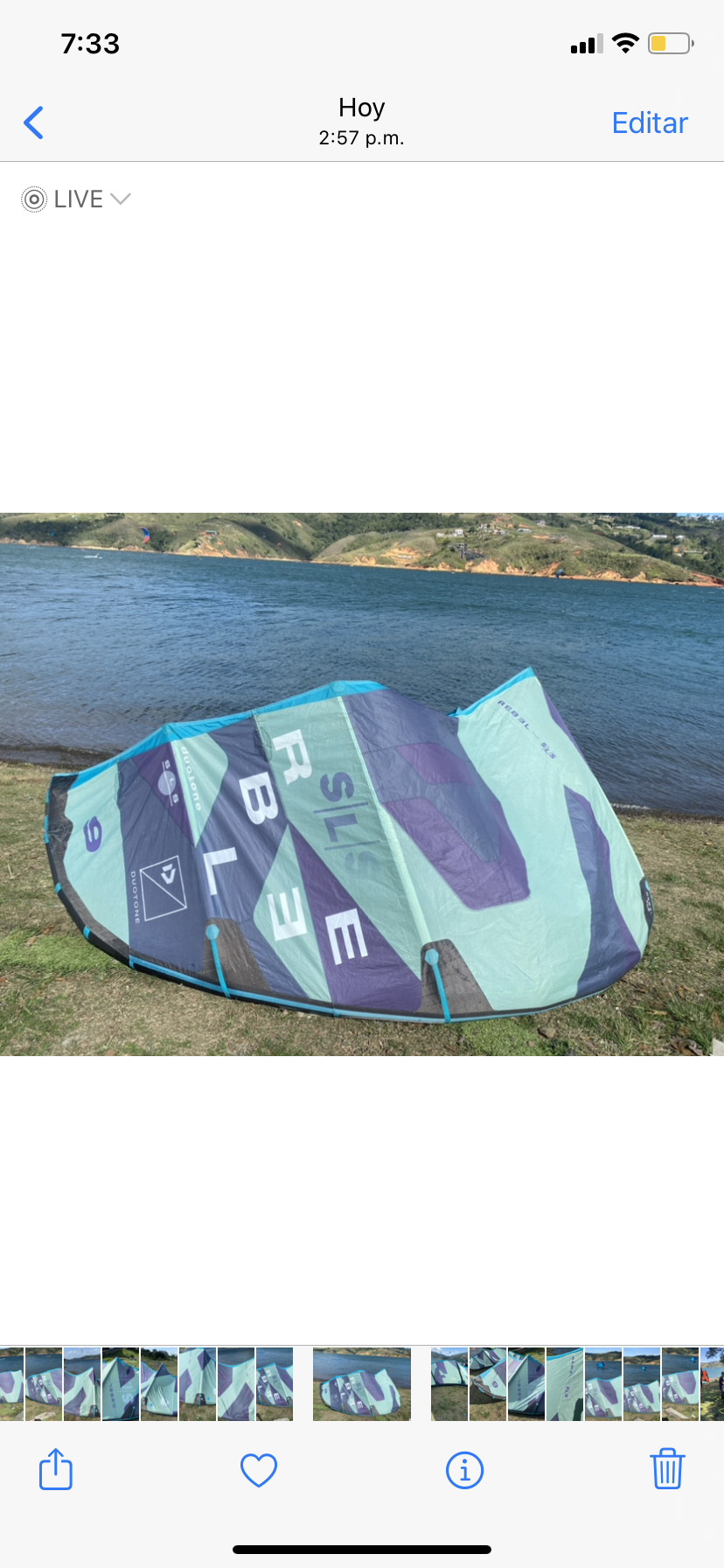 Duotone Rebel SLS 9 metros 2023(solo Kite) Promocion Black Friday!!!